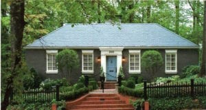 Curb appeal is the front entrance door